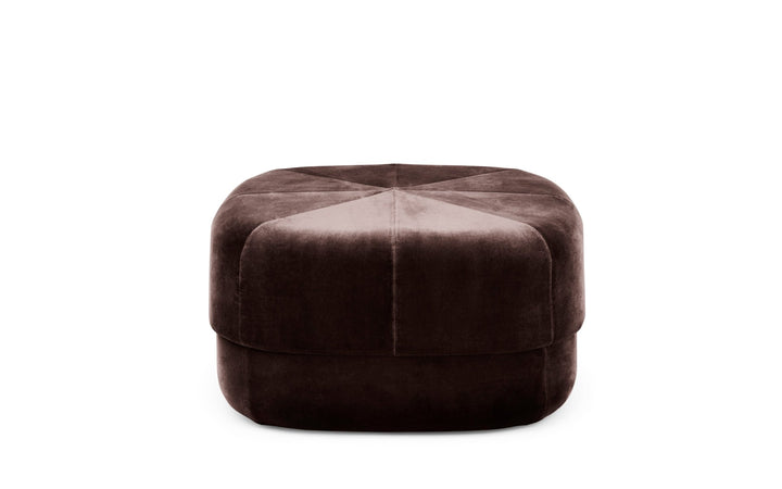 Circus Velour Pouf - Normann Copenhagen Poufs & Stools - Circus Velour Pouf Large - Coffee - HORNE