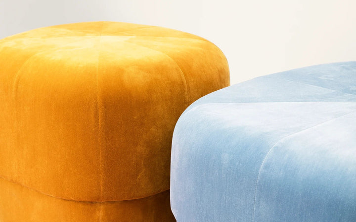Circus Velour Pouf - Normann Copenhagen Poufs & Stools - Circus Velour Pouf Large - Light Blue - HORNE
