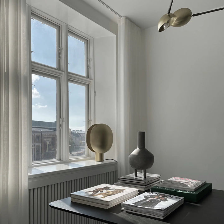 Clam Table Lamp - 101 Copenhagen Table + Task - Brass - HORNE