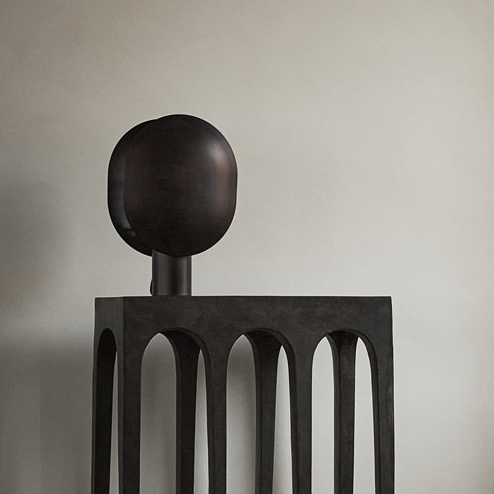 Clam Table Lamp - 101 Copenhagen Table + Task - Burned Black - HORNE