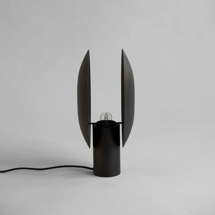 Clam Table Lamp - 101 Copenhagen Table + Task - Burned Black - HORNE