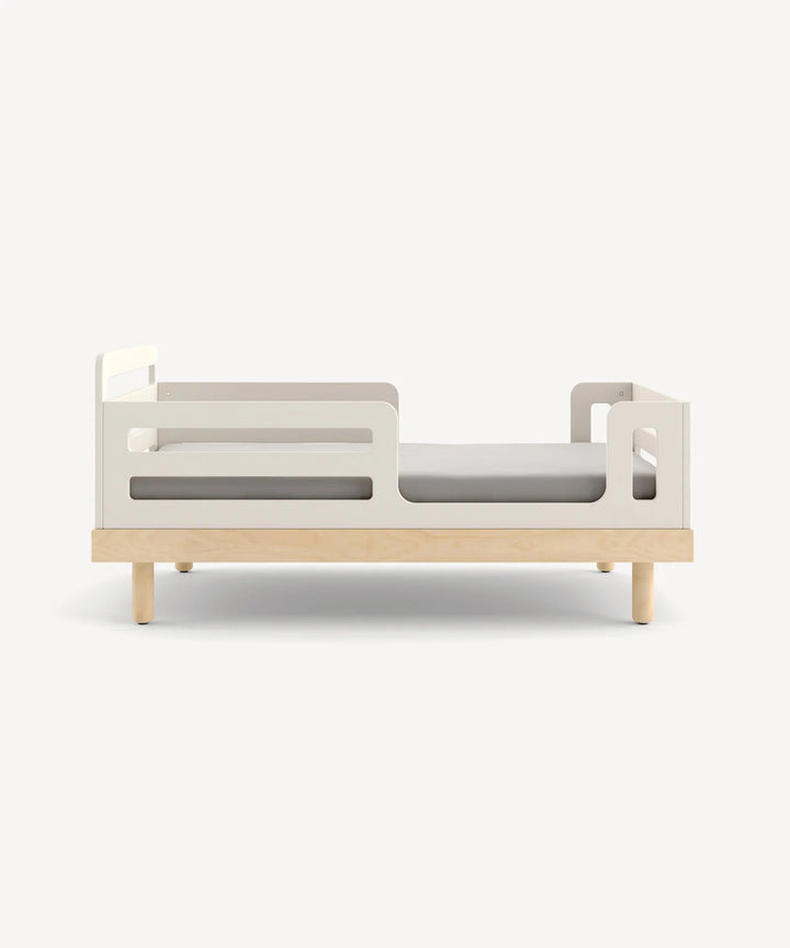 Classic Toddler Bed - Oeuf Kids + Baby - White/Birch - HORNE