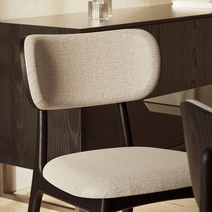 Claudia Side Chair - Urbia Chairs - Harvest Natural Nogal - HORNE