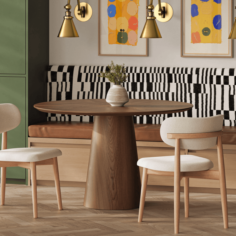 Claudia Side Chair - Urbia Chairs - Harvest Jute Ebano - HORNE