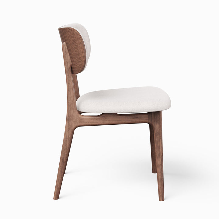 Claudia Side Chair - Urbia Chairs - Harvest Natural Nogal - HORNE