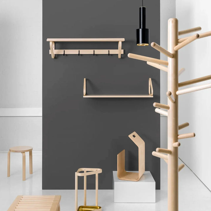 Clothes Tree 160 - Artek Coat + Key Racks - Black - HORNE