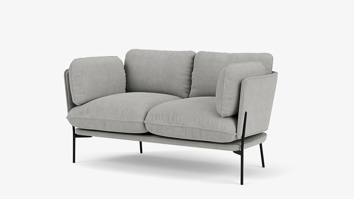 Cloud 2 - Seater Sofa - &Tradition Sofas - Fiord 0151 - HORNE