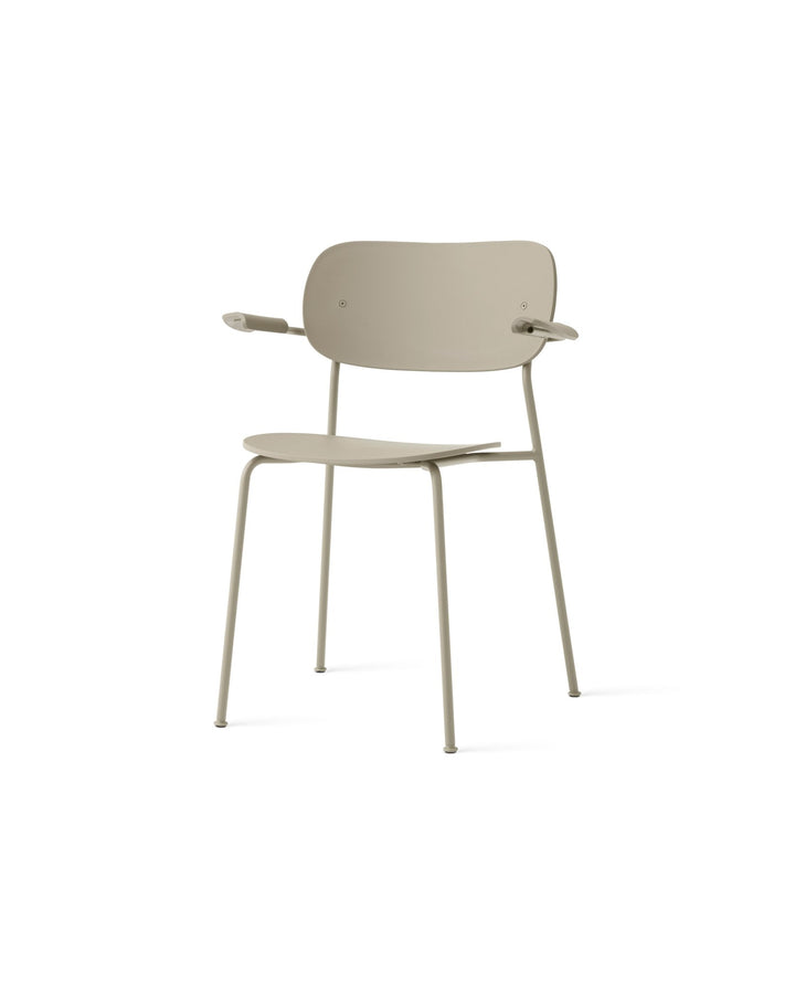 Co Dining Chair - Outdoor - Audo Copenhagen - Chairs - Olive - Armrests - HORNE