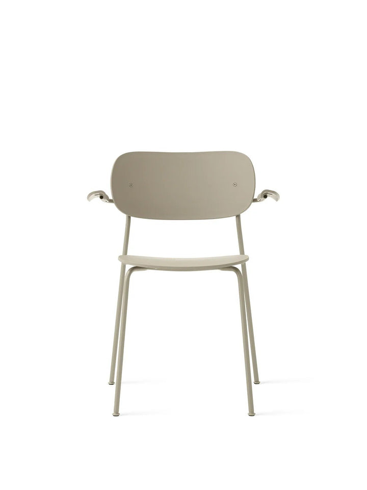 Co Dining Chair - Outdoor - Audo Copenhagen Chairs - With Armrest - Olive - HORNE