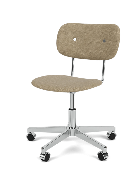 Co Task Chair - Fully Upholstered - Audo Copenhagen Chairs - Without Arms - Audo Bouclé 02 - HORNE