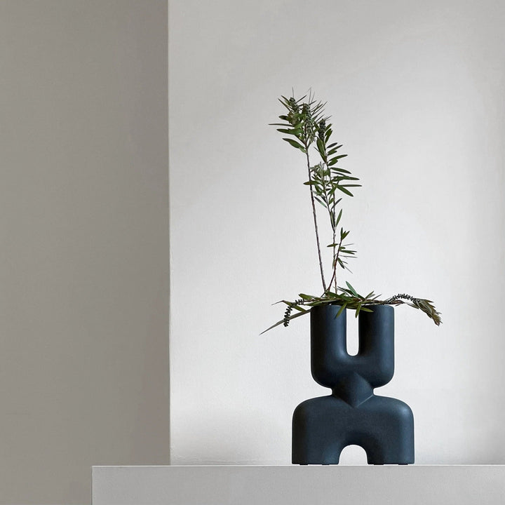 Cobra Vase Double - 101 Copenhagen Vases - Medio - Coffee - HORNE