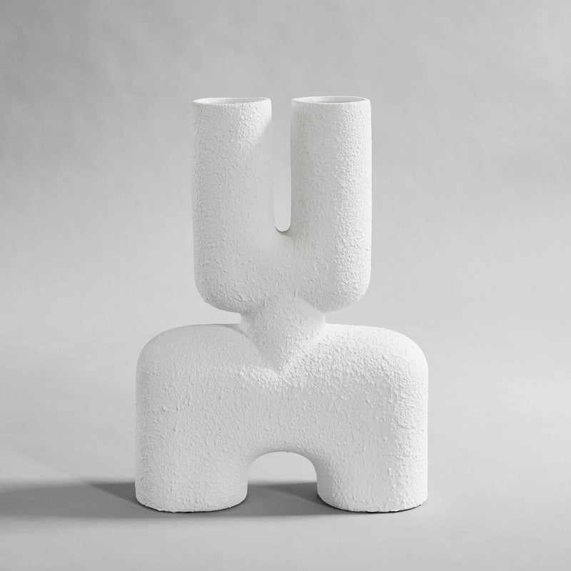 Cobra Vase Double - 101 Copenhagen Vases - Mini - Bone White - HORNE