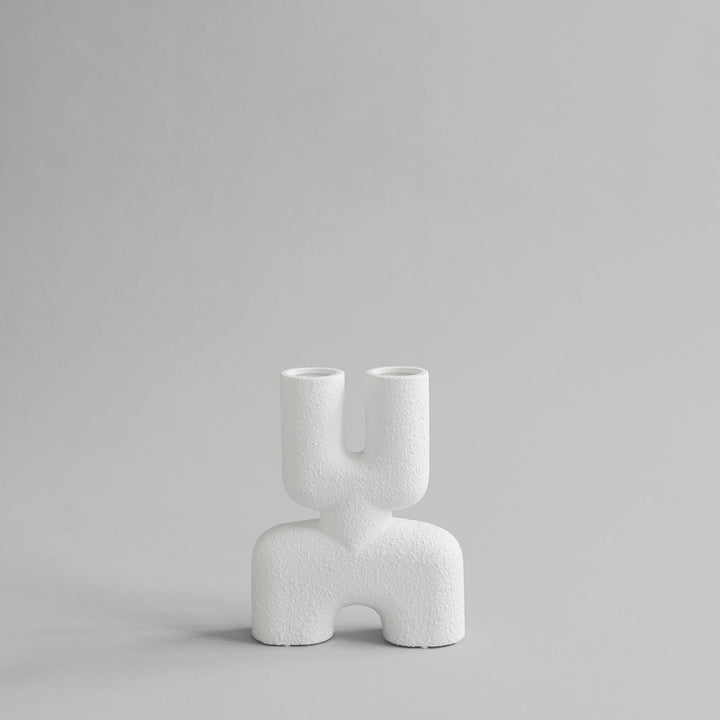 Cobra Vase Double - 101 Copenhagen Vases - Mini - Bubble White - HORNE