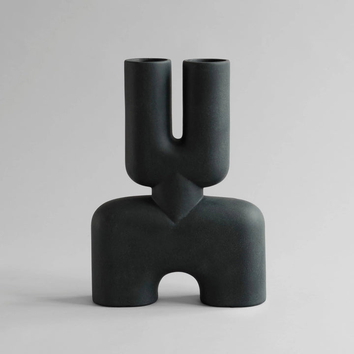 Cobra Vase Double - 101 Copenhagen Vases - Medio - Black - HORNE