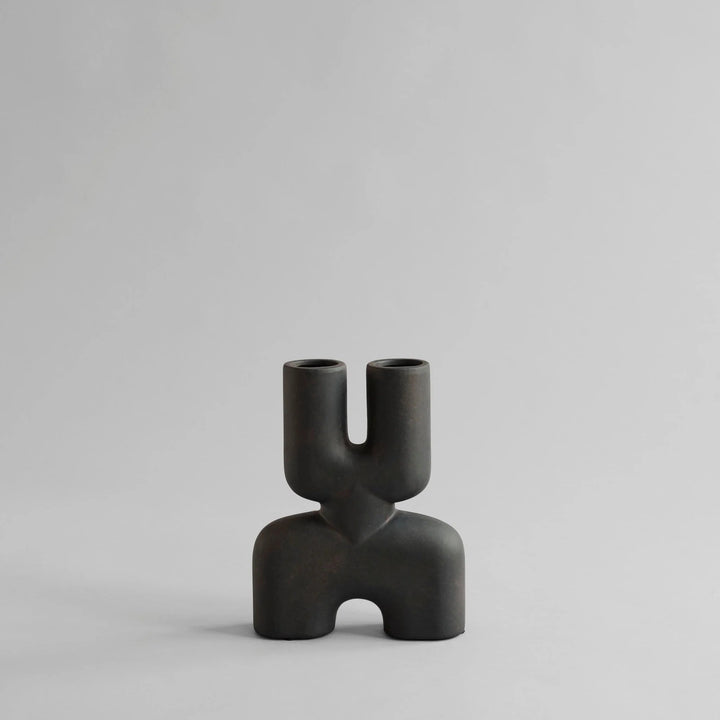 Cobra Vase Double - 101 Copenhagen Vases - Mini - Coffee - HORNE