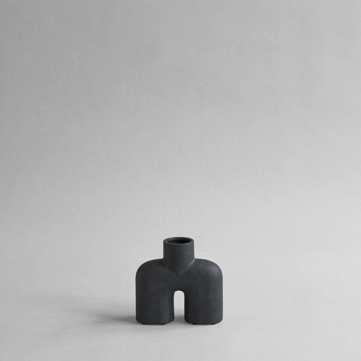 Cobra Vase Uno - 101 Copenhagen Vases - Mini - Black - HORNE