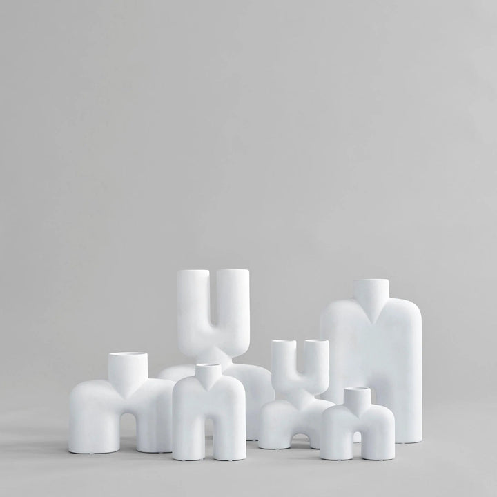 Cobra Vase Uno - 101 Copenhagen Vases - Medio - Bone White - HORNE