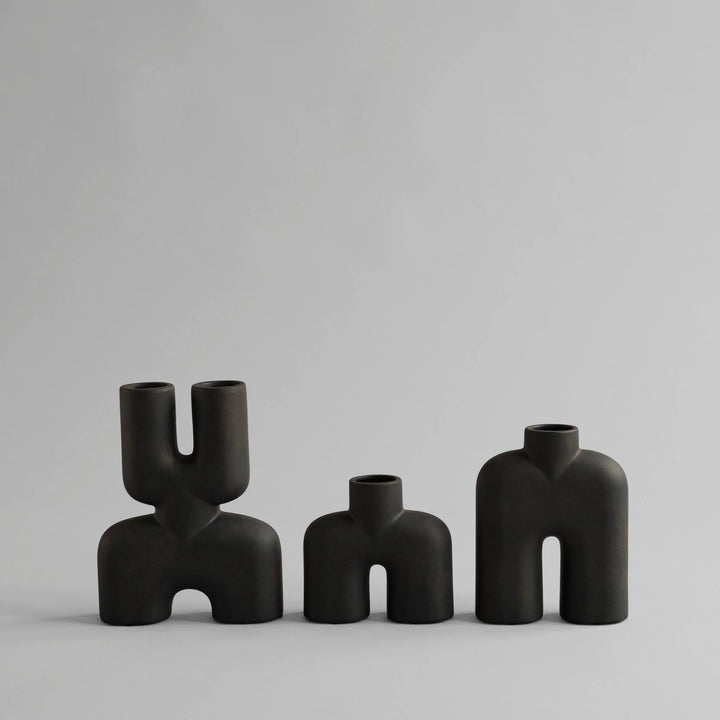 Cobra Vase Uno - 101 Copenhagen Vases - Medio - Coffee - HORNE