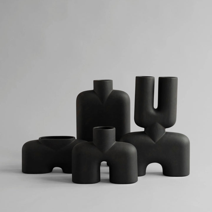 Cobra Vase Uno - 101 Copenhagen Vases - Medio - Coffee - HORNE