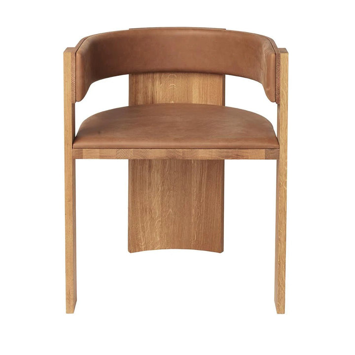 Collector Dining Chair - Kristina Dam Chairs - with leather padding - HORNE