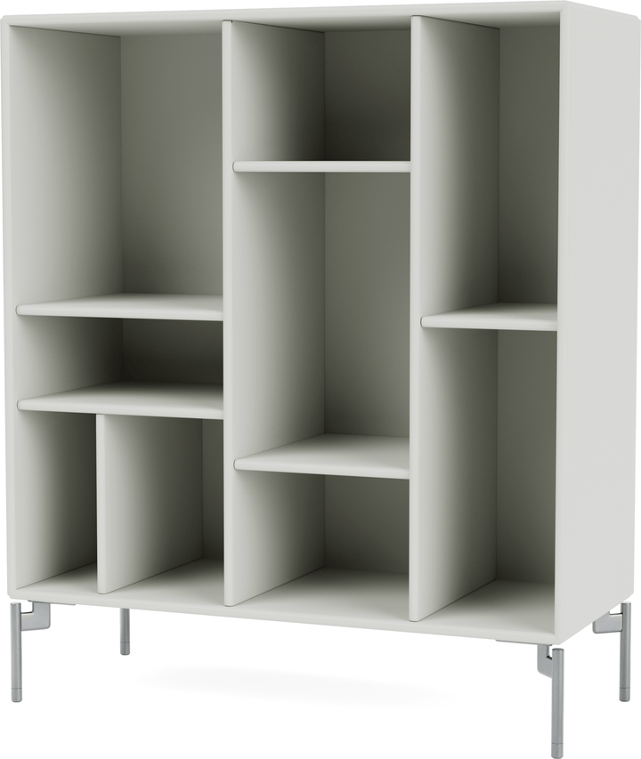 Compile Decorative Shelf - With Legs - Montana - Shelving - Nordic - Matte Chrome - HORNE