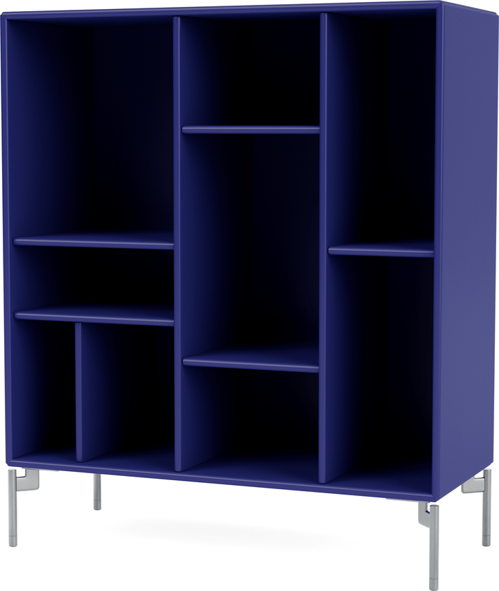 Compile Decorative Shelf - With Legs - Montana - Shelving - Monarch - Matte Chrome - HORNE