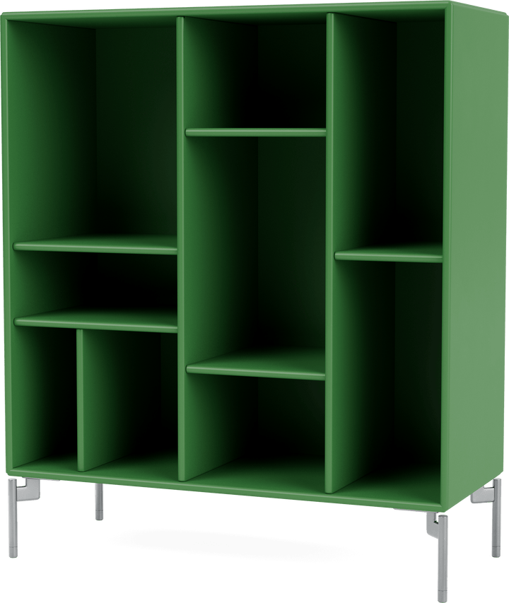 Compile Decorative Shelf - With Legs - Montana - Shelving - Parsley - Matte Chrome - HORNE