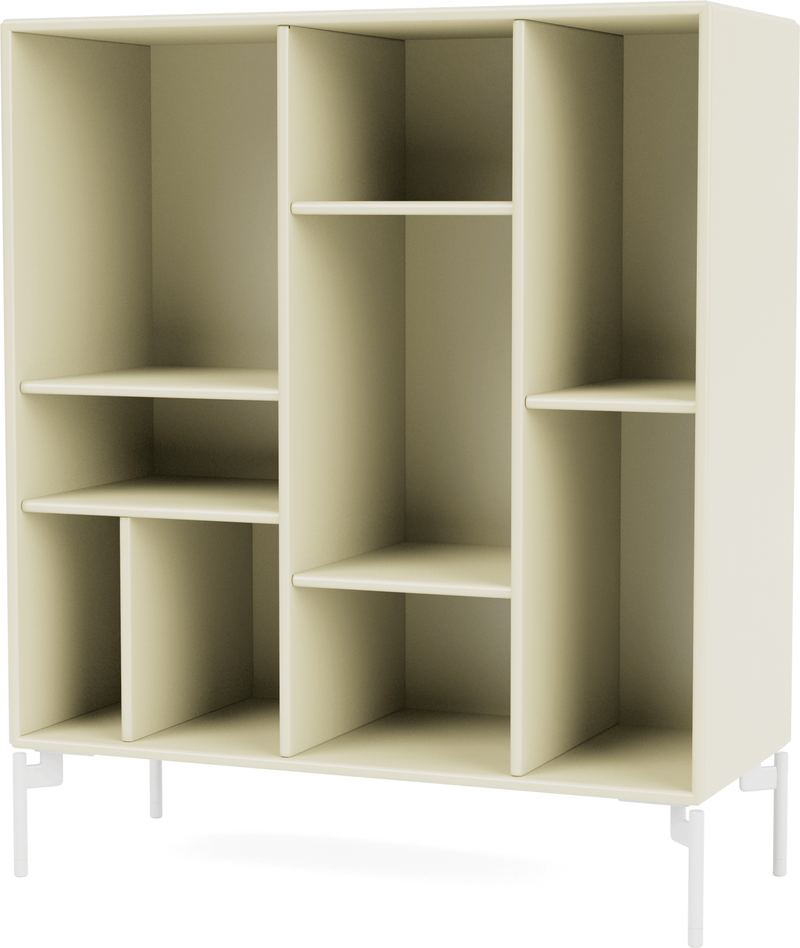 Compile Decorative Shelf - With Legs - Montana - Shelving - Anthracite - Matte Chrome - HORNE