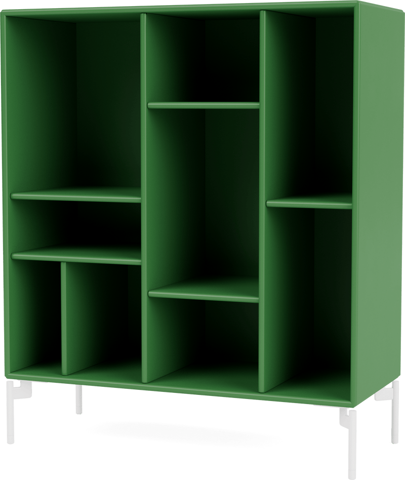 Compile Decorative Shelf - With Legs - Montana - Shelving - Anthracite - Matte Chrome - HORNE