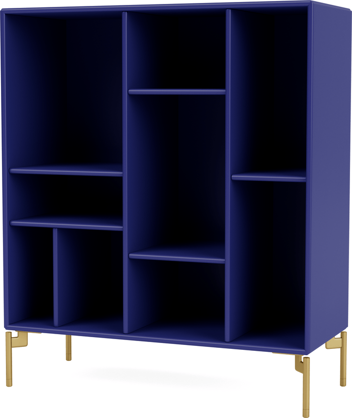 Compile Decorative Shelf - With Legs - Montana - Shelving - Monarch - Brass - HORNE