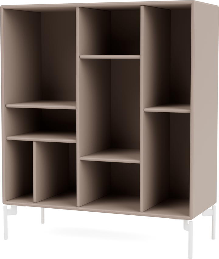 Compile Decorative Shelf - With Legs - Montana - Shelving - Mushroom - Snow - HORNE