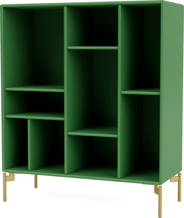 Compile Decorative Shelf - With Legs - Montana - Shelving - Parsley - Brass - HORNE