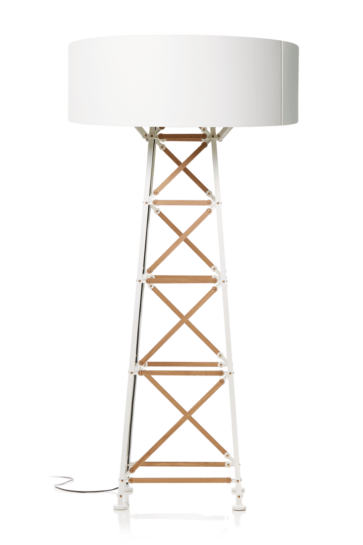 Construction Lamp Floor - Moooi Lighting - White - Medium - HORNE