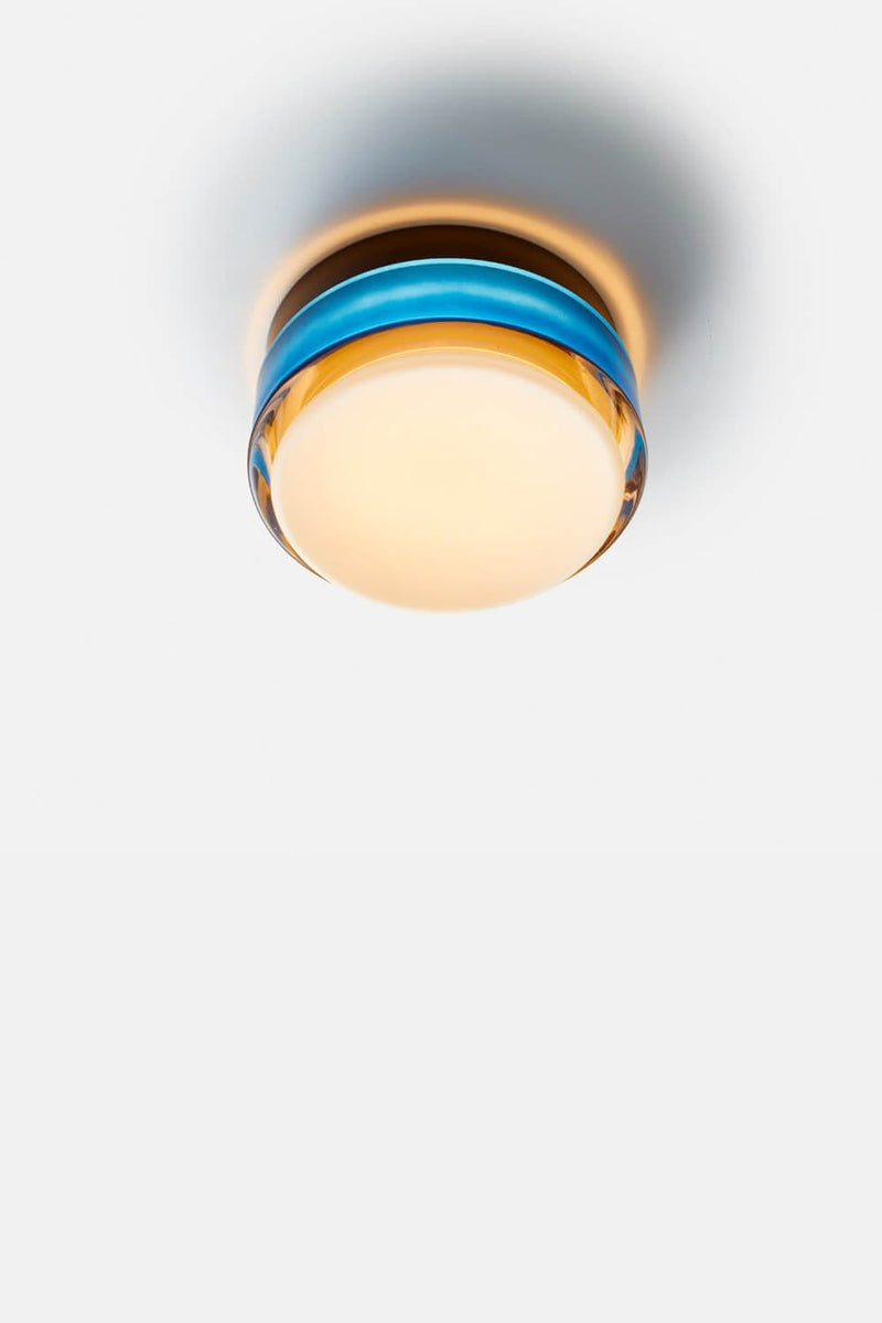 Copia Flush Mount - RBW Lighting - Simply Clear - Natural Anodized - 2700K (warm white) - HORNE