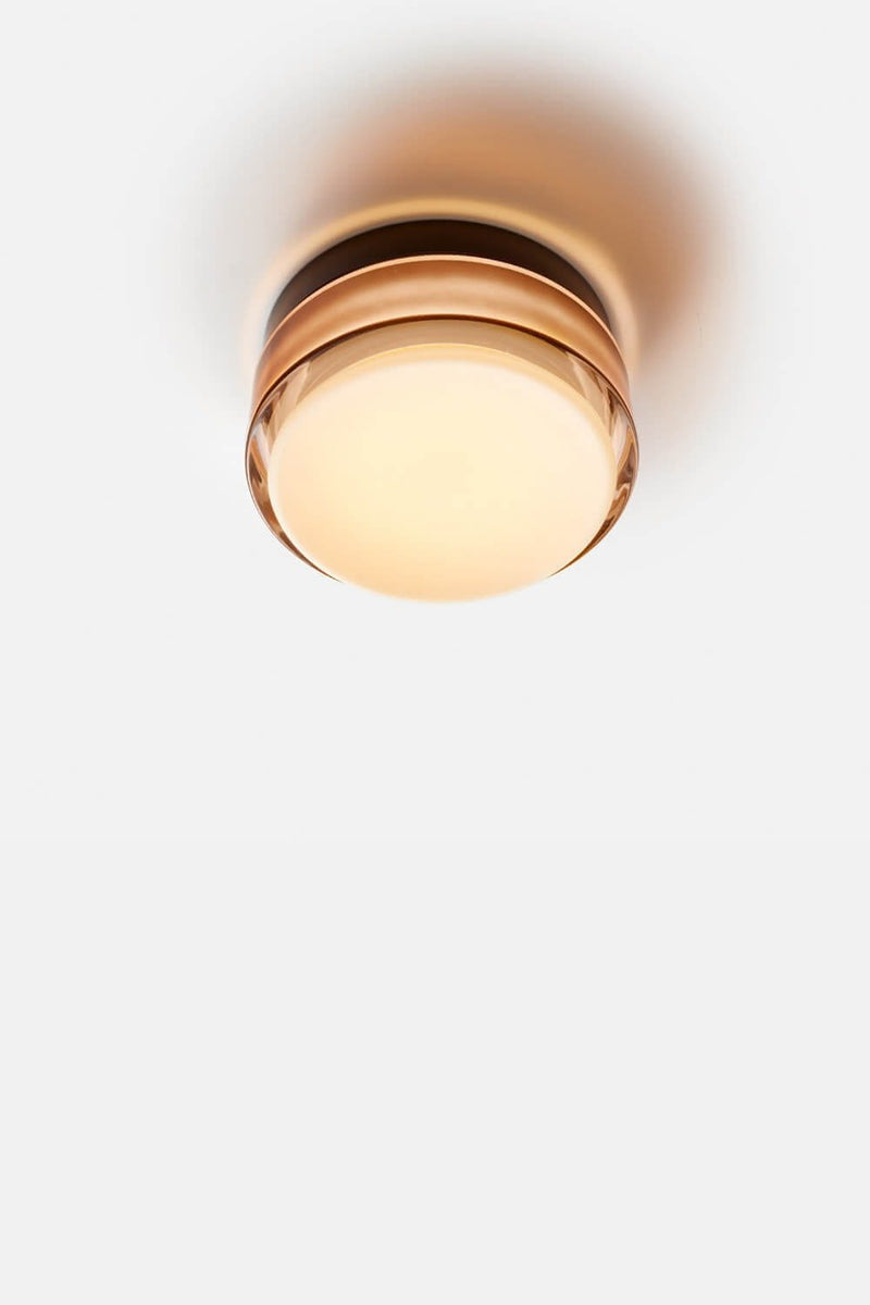 Copia Flush Mount - RBW Lighting - Simply Clear - Natural Anodized - 2700K (warm white) - HORNE