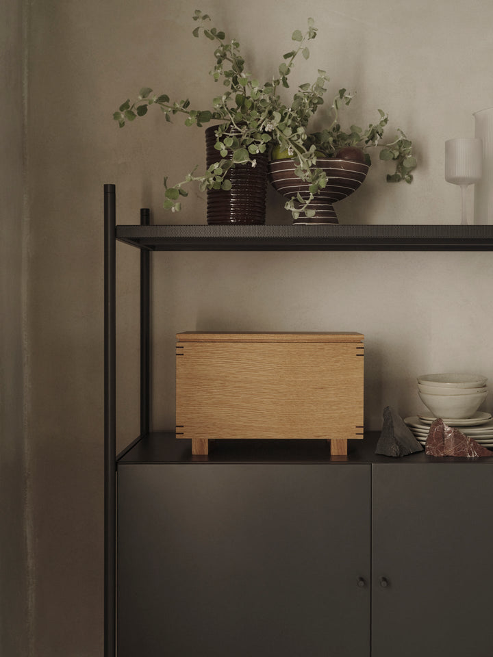 Corduroy Vase - Ferm Living - Vases - Off - White - HORNE