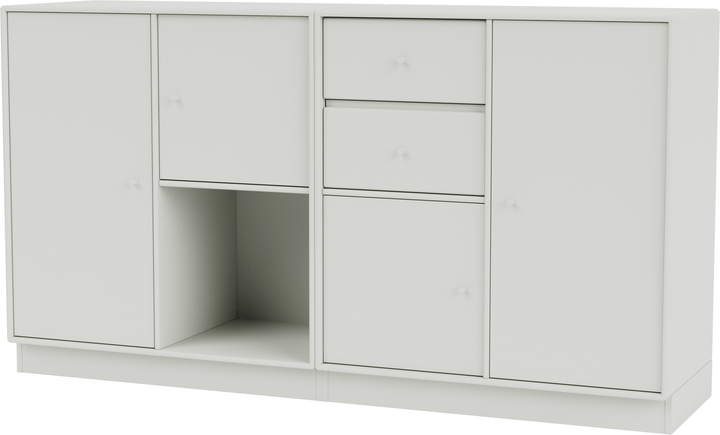 Couple Sideboard - With Plinth Base - Montana - Shelving - Nordic - 2.7" - HORNE