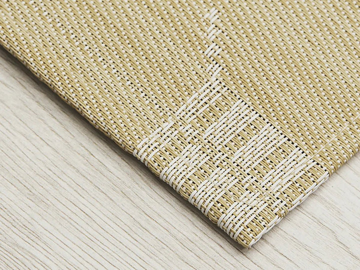 Coverlet Rug - Chilewich - Rugs - Small - 23" x 36" - Wheat - HORNE