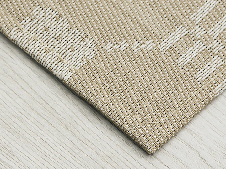 Coverlet Rug - Chilewich - Rugs - Small - 23" x 36" - Flax - HORNE
