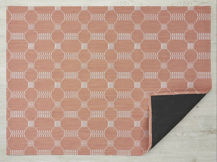 Coverlet Rug - Chilewich - Rugs - Small - 23" x 36" - Burnt Coral - HORNE