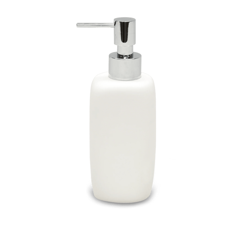 Cuadrado Soap Dispenser - Tina Frey Bathroom Accessories - White - HORNE