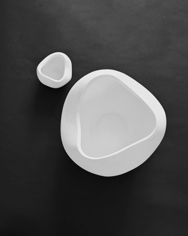 Curve Bowl - 101 Copenhagen Serveware - Big - Bone White - HORNE