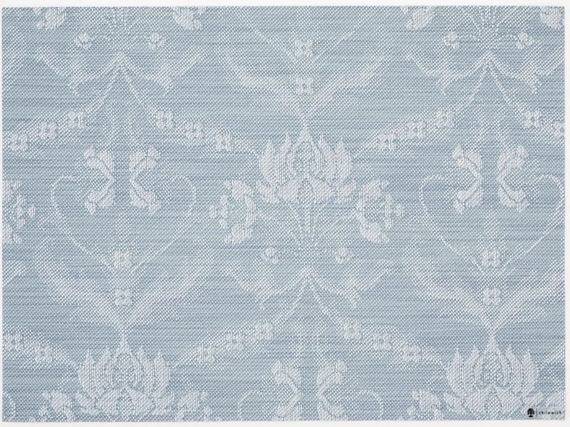 Damask Rectangular Placemat - Set of 4 - Chilewich - Kitchen + Table Linens - Abalone - HORNE