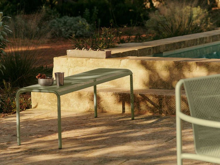 Dapple Bench - Ferm Living Outdoor Furniture - Tea Green - HORNE