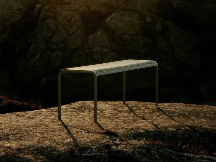 Dapple Bench - Ferm Living Outdoor Furniture - Tea Green - HORNE