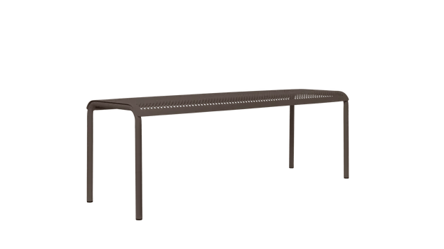Dapple Bench - Ferm Living Outdoor Furniture - Dark Chocolate - HORNE
