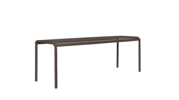 Dapple Bench - Ferm Living Outdoor Furniture - Dark Chocolate - HORNE
