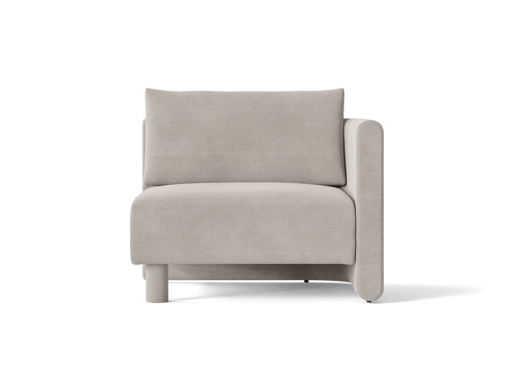 Dase Sofa Armrest - Right - Ferm Living Sofas - Cotton Linen - Natural - HORNE