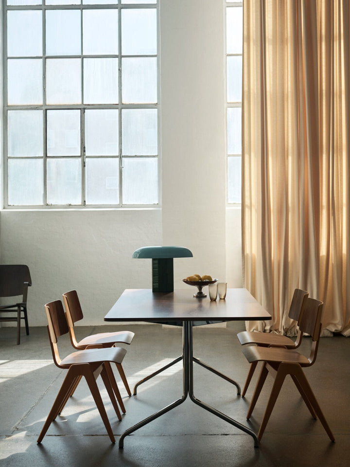 Daystak Side Chair - &Tradition Chairs - Beech & Walnut - HORNE
