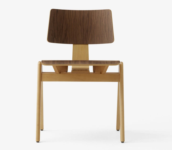 Daystak Side Chair - &Tradition Chairs - Beech & Walnut - HORNE